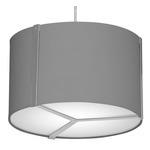 Jordan Pendant - Nickel / Silk Gunmetal