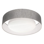 Juliana Ceiling Light - Brushed Nickel / Felt Grey