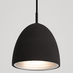 Castle Pendant - Black / Black Concrete