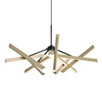 Konnect P10 Pendant - Matte Black / Champagne Gold