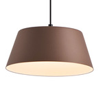 Olo XL Pendant - Black / Cocoa