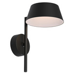 Olo XL Arm Wall Sconce - Black / Black