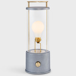 The Rugged Muse Portable Table Lamp - Raw Aluminum / Clear