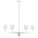 Amalfi Chandelier - Plaster White / Linen