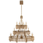 Sutton Chandelier - Antique Burnished Brass