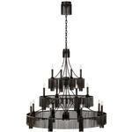 Sutton Chandelier - Bronze