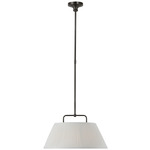 Serrato Pendant - Bronze / Silk Pleat