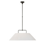 Serrato Pendant - Bronze / Silk Pleat