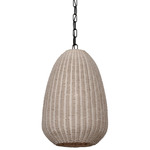 Kokomo Pendant - Bronze / Ash Wicker