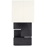 Nucleo Table Lamp - Museum Black / Linen