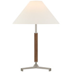 Amaya Table Lamp - Polished Nickel / Linen