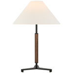 Amaya Table Lamp - Weathered Iron / Linen