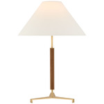 Amaya Table Lamp - Antique Burnished Brass / Linen