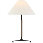 Amaya Table Lamp - Weathered Iron / Linen