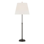 Wyatt Buffet Table Lamp - Bronze / Linen