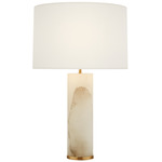 Lineham Cordless Table Lamp - Alabaster / Linen