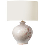 Gaios Cordless Table Lamp - Pharaoh White / Linen
