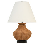 Tahiti Table Lamp - Toast Seagrass / Linen