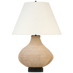 Tahiti Table Lamp - Ash Seagrass / Linen