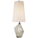 Halcyon Cordless Table Lamp - Alabaster / Linen