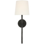 Collette Tail Wall Sconce - Aged Iron / Linen
