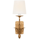 Amalfi Wall Sconce - Milano Gold / Linen