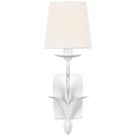 Amalfi Wall Sconce - Plaster White / Linen