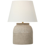 Indra Table Lamp - Silt Grey / Linen