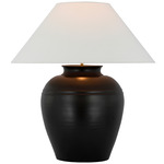 Prado Table Lamp - Matte Black / Linen