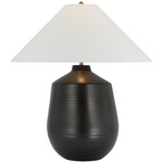 Lillis Table Lamp - Matte Black / Linen