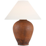 Fischer Table Lamp - Natural Terracotta / Linen