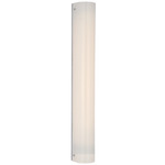 Penhold Bathroom Vanity Light - Polished Nickel / White
