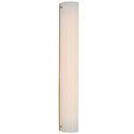 Penhold Bathroom Vanity Light - Soft Brass / White