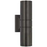 Provo Double Canister Outdoor Wall Light - Bronze