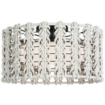 Catania Braided Ceiling Flush Light - Bronze / White Glass