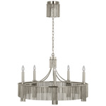 Sutton Chandelier - Polished Nickel