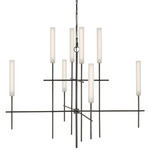 Fay Chandelier - Bronze / Frosted