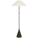 Zealous Floor Lamp - Garden Bronze / Linen