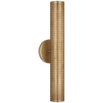 Precision Bullet Wall Sconce - Antique Burnished Brass / White Glass
