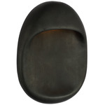 Esculpa Rounded Outdoor Wall Light - Museum Bronze