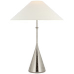 Zealous Table Lamp - Museum Nickel / Linen