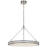 Matthew Chandelier - Polished Nickel / Alabaster