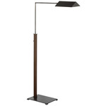 Copse Pharmacy Floor Lamp - Bronze