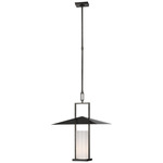 Amity Pendant - Bronze / White