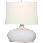 Olinda Table Lamp - Crackled Ivory / Linen