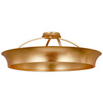 Garland Gild Semi Flush Ceiling Light - Gild