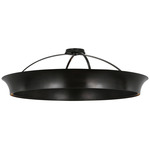 Garland Semi Flush Ceiling Light - Aged Iron