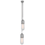 Junio Multi Light Pendant - Polished Nickel / Frosted