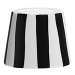 Poldina Pro Ceramic Shade - White / Black Stripes