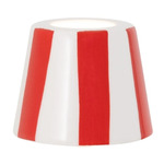 Poldina Micro Lido Shade - White / Red Stripes